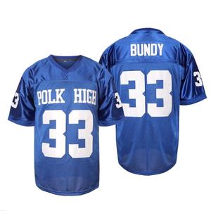 【TikTokShopBlackFriday】】Sports 33 AL Bundy Jersey,Polk High Football Jerseys,Blue White Sports Shirt Men's 90S Hip Hop Clothing Party S-XXXL compression shirt Athletic Techwear Mesh Tennis Tops