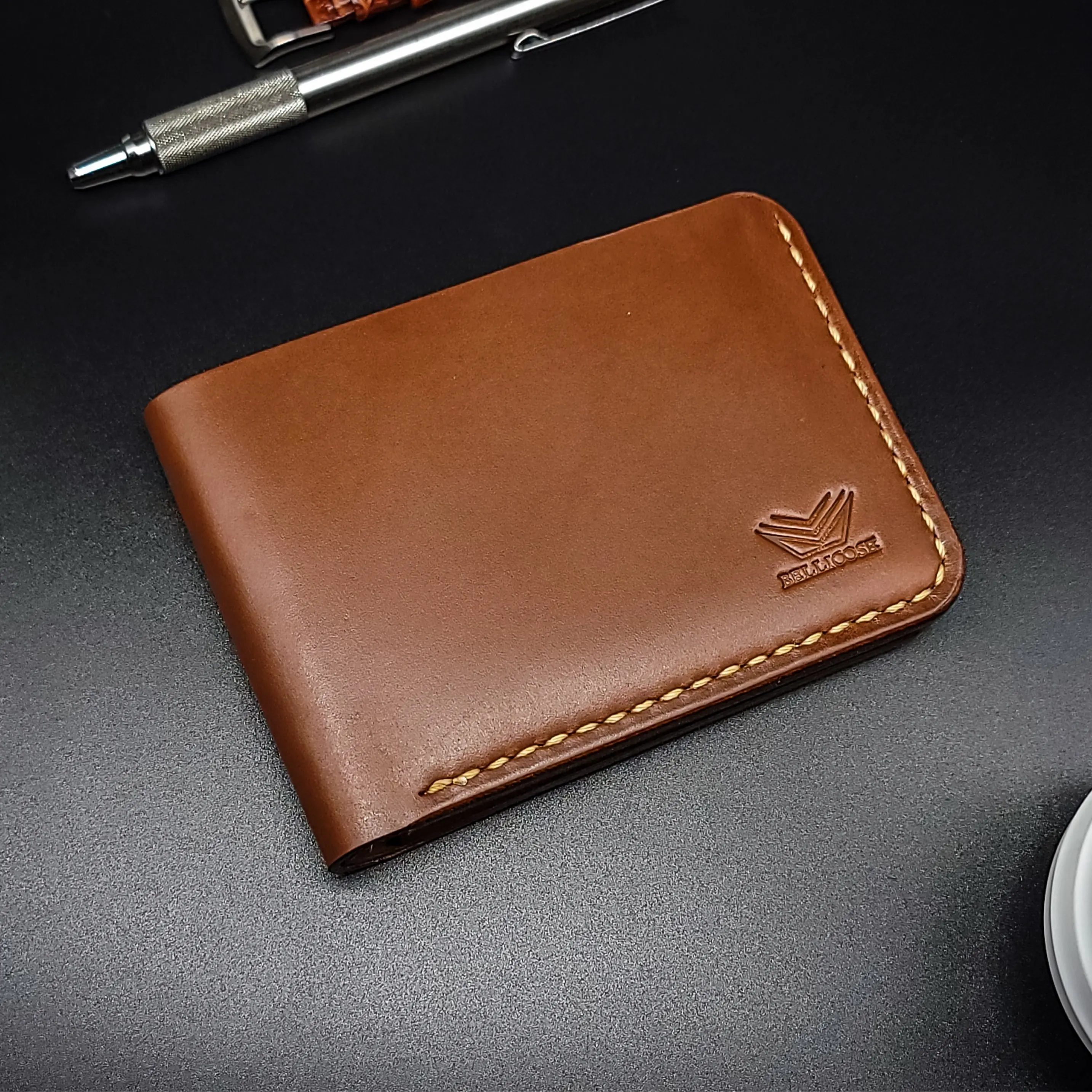 Brown w/ Light Tan Thread