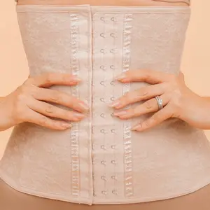 Cinturilla Lace Moldeadora Beige Waist Cincher Shapewear