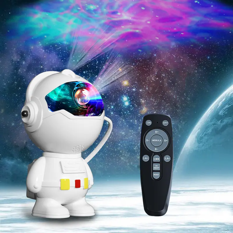 Astronaut Galaxy Light-Space Star Night Light Nebula Ceiling Projector Lamp with Timer and Remote  for Bedroom,Gaming Room,Great Gift for Kids Adults