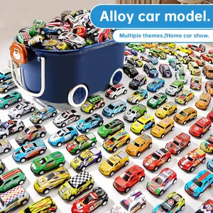 Toy car exquisite alloy impact pull back ejection car metal iron car toy car model fan early education