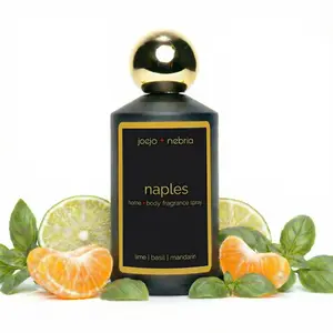 JoeJo + Nebria Naples Linen & Room Spray — Lime, Basil & Mandarin | Luxury Home Fragrance | 100ml