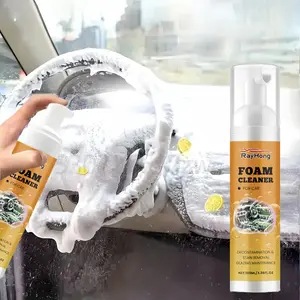 100ML Multi-Purpose Foam Polishing Spray, Safe for Car Interior & Home Furniture, Quick Shine Solution, Gentle Clean, Non-Toxic Formula, Car Cleaning Agent