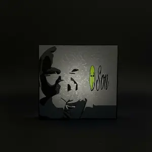 AI Baby Meme Light Box LED Lamp