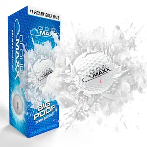 Prank Golf Balls - Funny Exploding Golf Ball Trick - Gag Golfing Gifts for Men Women  - Fun Joke Novelty Golf Lovers  Cool Golf Accessories - Prankster Stuff for Adults - 3 Pack