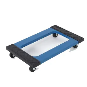 Heavy Duty Moving Dolly 30x18in - 1000LBS Capacity Furniture Mover, Flat Utility Wagon with Smooth Rollers for Moving Boxes, Appliances, Home Relocation