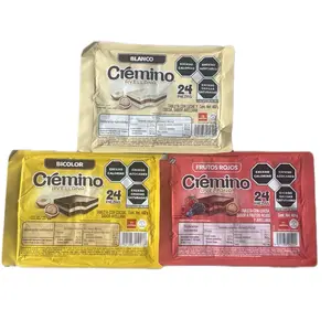 Cremino Avellana Blanco/ Cremino Avellana BiColor and Frutos Rojos  24 pc.
