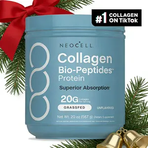 NeoCell Collagen Bio-Peptides Powder | 22oz | Super Hair, Skin, and Nails | Superior Absorption | Grassfed Protein Supplement | Advanced with 18 Essential Amino Acids