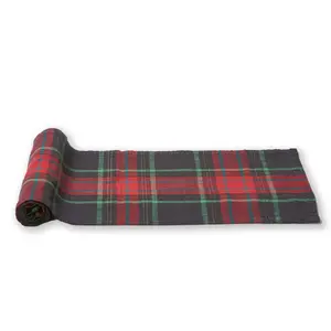 Christmas Plaid Table Runner