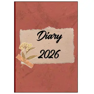 Minimalist Daily Notebook, 395 Pages, 2026 Edition, Goal Setting Tool for Personal Story Documentation, Office Stationery (Computers & Office Equipment)