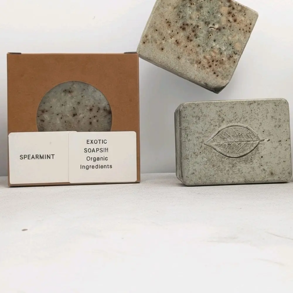spearmint solid bar soap