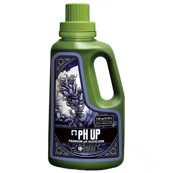 Emerald Harvest EMH470001 32 oz pH Alkalizer for Plant Growing - Fine-Tune pH, Regulate Levels for Optimal Nutrient Uptake, Creates Stable Conditions (Home Improvement Garden Soil Supplies), Regulate Ph