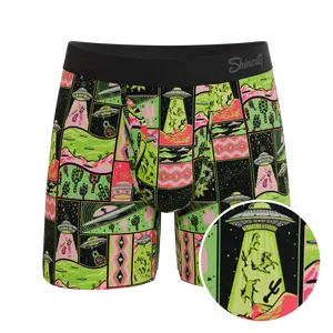 The Area 51 | Shinesty Retro-Futuristic Alien Ball Hammock® Pouch Underwear With Fly