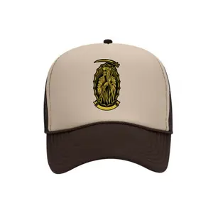 La Santa Muerte (Trucker) Hat - Brown/Tan