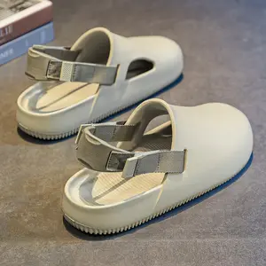 Chic Ultra Comfortable Mens Solid Color EVA Clogs - Non-Slip, Durable, Closed Round Toe, Breathable, Lightweight, Easy to Clean, Indoor & Outdoor Beach  for Casual Activities