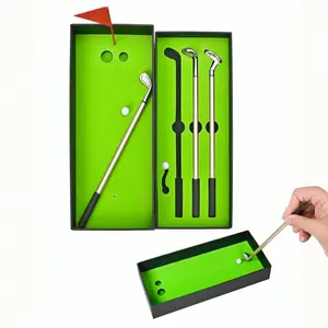 Golf Pen Toy Set, Mini Golf, Stress Relief Creative Gift Box, Fun Birthday Present, Relaxing Desk Toy, Perfect New Year Christmas Back-To-School Gift