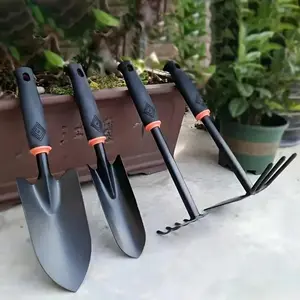Garden Hand Tool Set, Wide Shovel Hand Cultivator Rake with Handle, Double-side Tiller Plant Tools for Digging Transplanting Weeding, Suitable for Outdoor Gardening