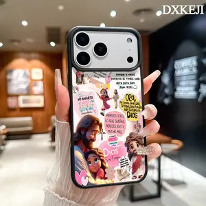 Christian-Themed Jesus Girl Pattern Magnetic MagSafe Phone Case for iPhone 17 Air/16 Pro Max 15 Pro 14 13 12 11 Plus Shockproof Slim Protective Cover Casing