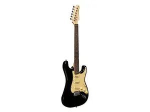 Stagg 26085 Standard S-30 Electric Guitar - Black