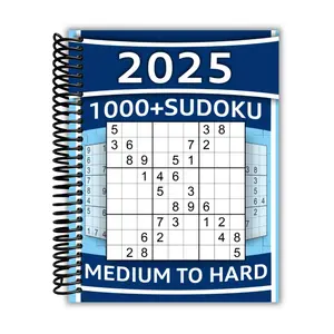 1000+ Sudoku Puzzles for Adults: Medium to Hard Sudoku Puzzles (SENIORTASSE PUZZLE MASTERY) (Spiral Bound)