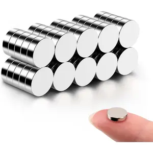 50 count  Fridge , 8x2 mm Small Round Refrigerator ,  for Crafts, Office, Refrigerator, Whiteboard