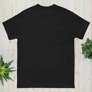 Breathable white cotton t-shirt, size L