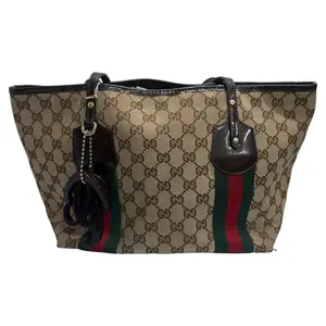 Pre-owned GUCCI Canvas Shoulder Bags GG 2way bag