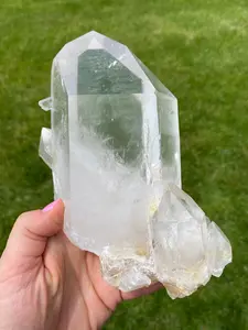 New Moon Beginnings Raw Clear Quartz Cluster - 64