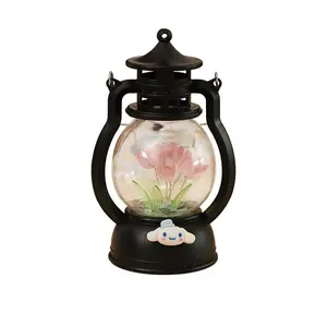 Creative Handheld Pony Lamp - DIY Tulip Night Light Decoration Gift for Girlfriend, Camping & Hiking Light