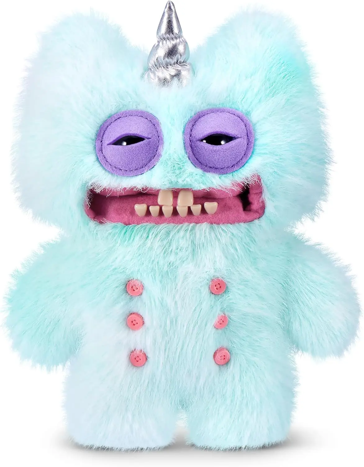 Fugglercorns 9 Inch Plush Collectible Toy (Stinkface) by ZURU | Funny Ugly Monster with signature teeth, soft & huggable collectible plush, for fans & collectors, gift for tweens & teens