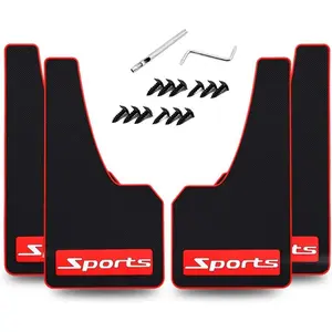 4 count  Mud Flaps Splash Guards Rubber Mud Guard for Universal