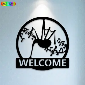 1pc Welcome Dove Metal Wall Art, Peaceful Dove Statue Mural, Ideal Gift for New Year, Easter, Nature Decor Enthusiasts, Weather-Resistant Metal Wall Decor Wall Sculptures, Perfect for Garden Fence & Porch Wall, Charming Outdoor Decor