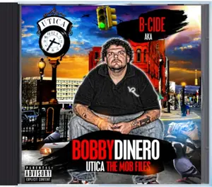 B-Cide (aka Bobby Dinero) – Utica: The Mob Files (Signed CD) – Underground Hip-Hop – Features Whitney Payton, Scatterman (Strange Music), & Frank Nitty (Project Born)