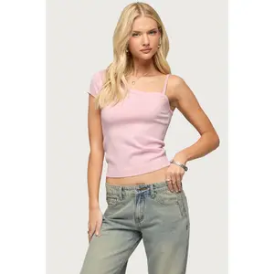 Lorelai Asymmetric Knit Top