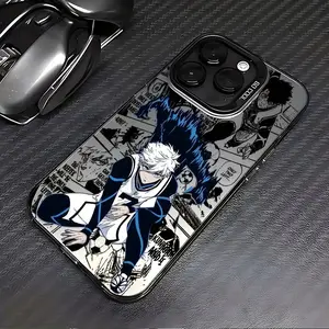 Classic Blue Lock Seishiro Nagi Art Phone Case For iPhone 17 16 15 14 13 12 11 Pro Max Air, Protective TPU Cover, Classic Blue Lock Fan Gift