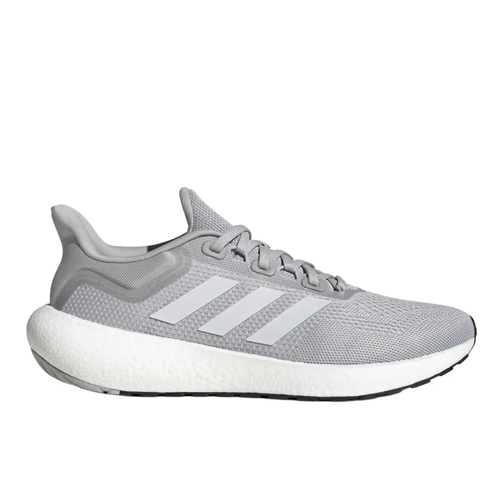 adidas Mens Pureboost 22 Running Sneakers Shoes - Grey
