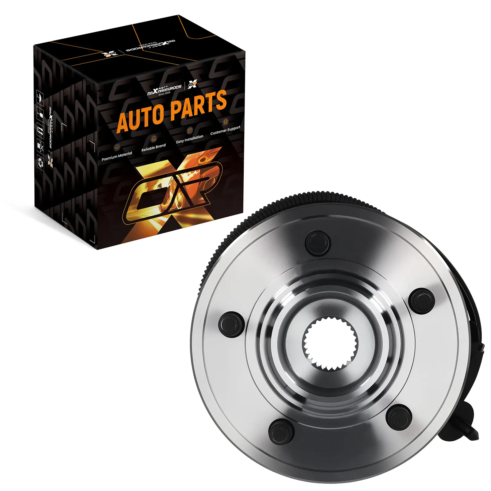 1x Front Left Right Wheel Hub Assembly compatible for Ford Explorer 2002-2005 WE60726