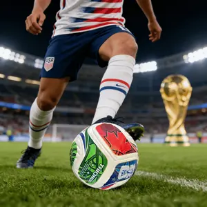 Soccer Fans Collection Edition 2026 FIFA US-Canada-Mexico World Cup Official Soccer Ball Size 5 Seamless Waterproof PU Material Football Balls
