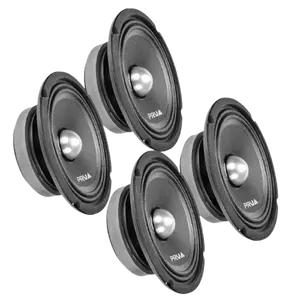 4x PRV Audio 6.5" Midrange Bullet Shallow Car Speaker 4 Ohm 6MR250B-4 SLIM 1000W