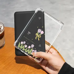TPU Case for Kindle, Anti-drop Protective Cover, Fashion Protector for Kindle Paperwhite 11th Gen 2021, Kindle (11th generation) 2022/2024 Release