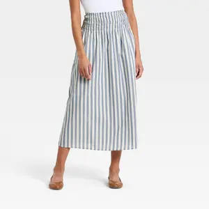 Women's Pull-On Midi Full Skirt - Universal Thread