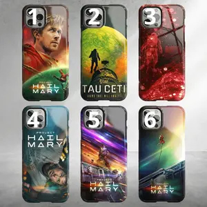 Project Haiil Marry Phone Case – Sci-Fi Space Illustration Collage – Astronaut Galaxy Art iPhone Case 11 -17 Pro Max