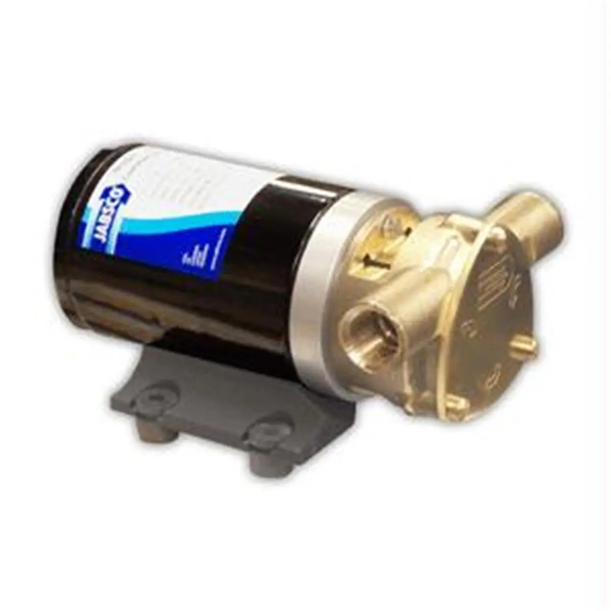 Jabsco Commercial Duty 12V Flexible Impeller Water Puppy Pump - Bronze Body, High Flowrate, Self-Priming, Bilge Pumping, Hose Adapter for Women's Heels Maintenance
