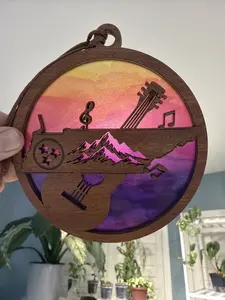 Tennessee Suncatcher for Sunny Window