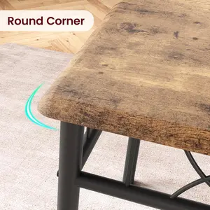 mall Dining Table Set for 2 Table and Chairs Set of 2 3 Piece Square 2 Person Dining Table Set with Upholstered Chairs Dinner Kitchen Table Set for 2 for Small Spaces Kitchen Apartment