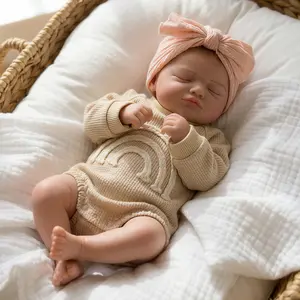 Lifelike Reborn Baby Dolls 18 Inch Full vinyl body Real Life Baby Dolls gifts for Mother's Day Valentine's Day Children's Day & Christmas