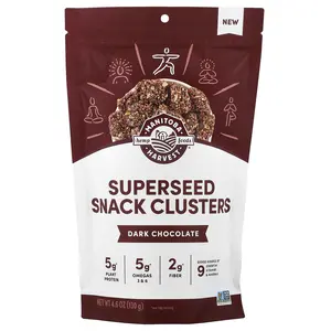 Manitoba Harvest Superseed Snack Clusters, Dark Chocolate, 4.6 oz (130 g)