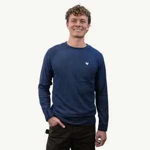 Men’s Dawn – Grid Fleece Mid-Layer Crewneck