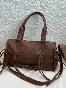 Designer Trendy Large Capacity Shoulder Crossbody Pillow Bag Tote Bag Commuter Brand Women's Bag, Stylish and Spacious Handbag Pu Tote Satchel, Casual Crossbody Bags