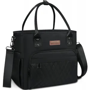 Lunch Bag Lunch Box Women - Leakproof Insulated Lunch Cooler Bag for Men Women - Large Lunch Tote Bags Adults, Black